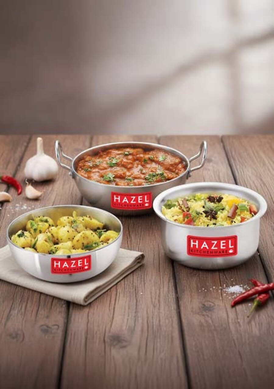 Hazel kitchenware cookware range